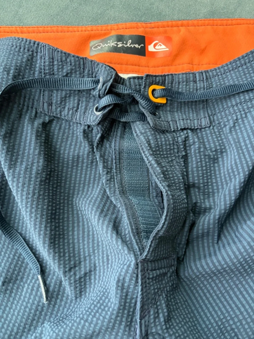 Quiksilver men Boardshorts seersucker Navy Blue
